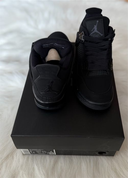 Air Jordan 4 Retro Black Cat Full Box Verificare Colet