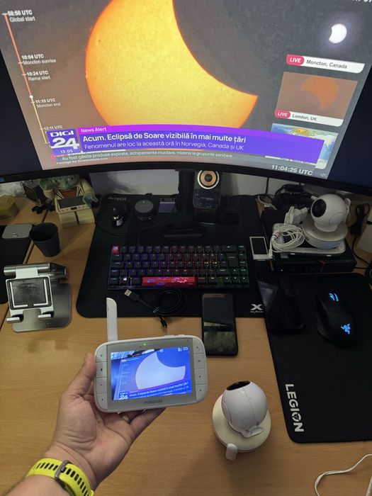 Baby monitor Motorola Mbp 855 conect