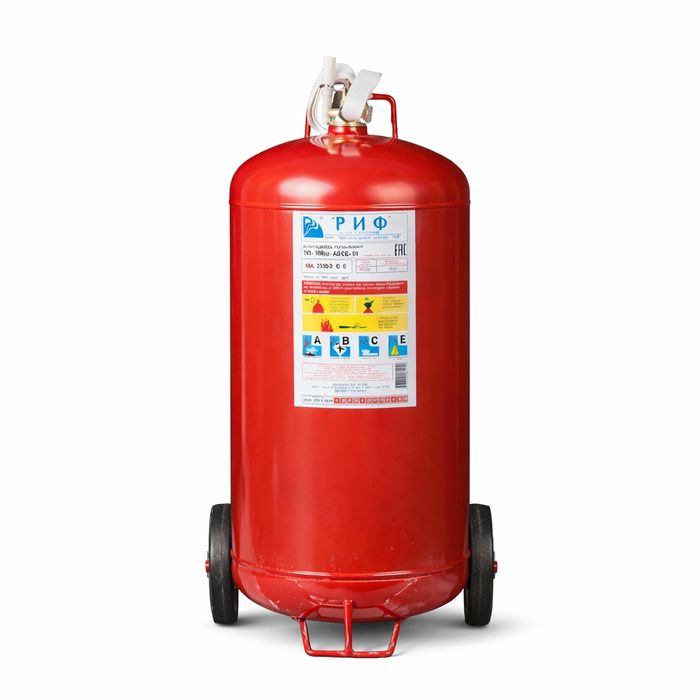 Огнетушитель порошковый ОП-100 кг / OP-100  kukunli o‘t o‘chirgich