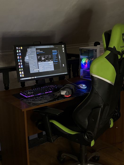 Игровой ПК комплект i5-7400, GTX1060, Zowie Моник, Игровое кресло и тд
