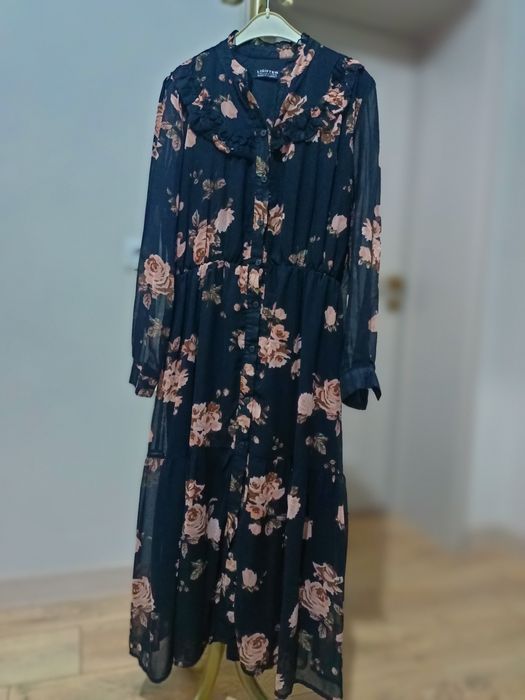 Платья шифон с подкладом