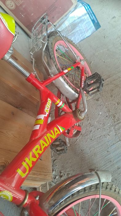 Велосипед красный
