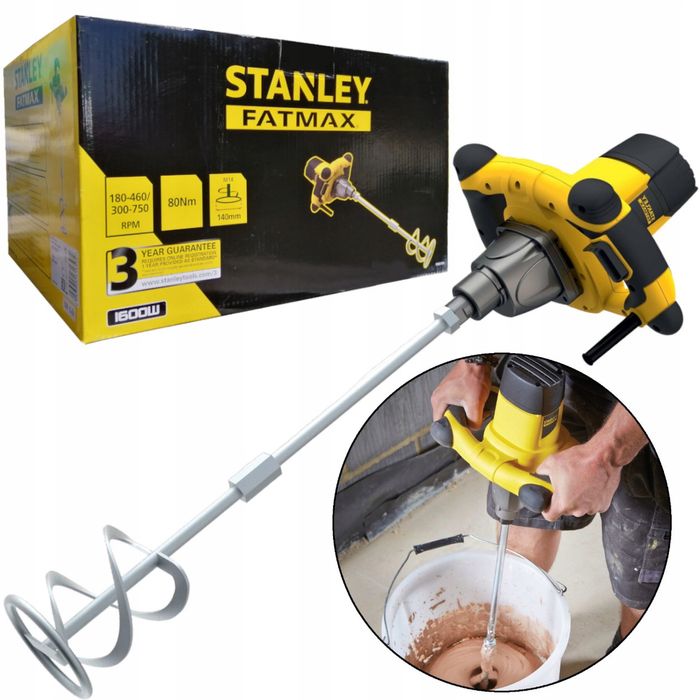 Миксер за строителни смеси STANLEY FME190 1600 W