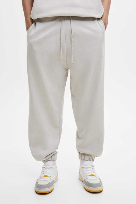 Pull & Bear широк свободен спортен джогър панталон долнище анцуг