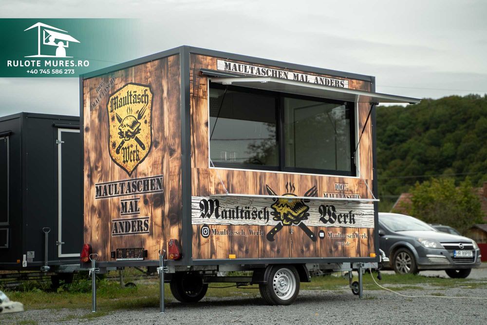 Rulote comerciale FAST FOOD, la cheie, personalizare,RATE,Rulote Mures