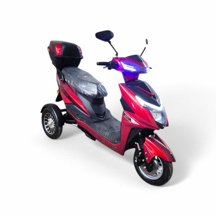 Електрически скутер-триколка Electric Sport 2000W - Червена