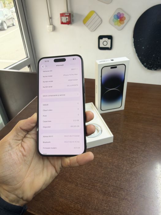 Vand Iphone 14 Pro Max 512Gb black