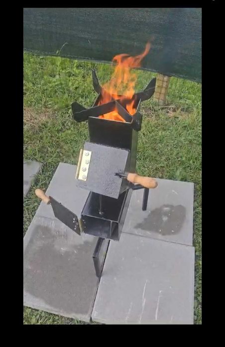 Sobă rachetă 150x150x5mm – Performanță și rezistență superioară!