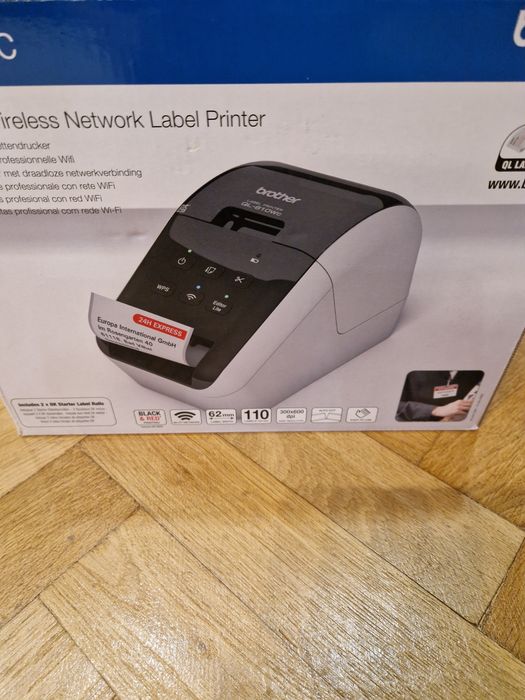 Imprimantă etichete termică Brother QL-810Wc | Wi-Fi, AirPrint
