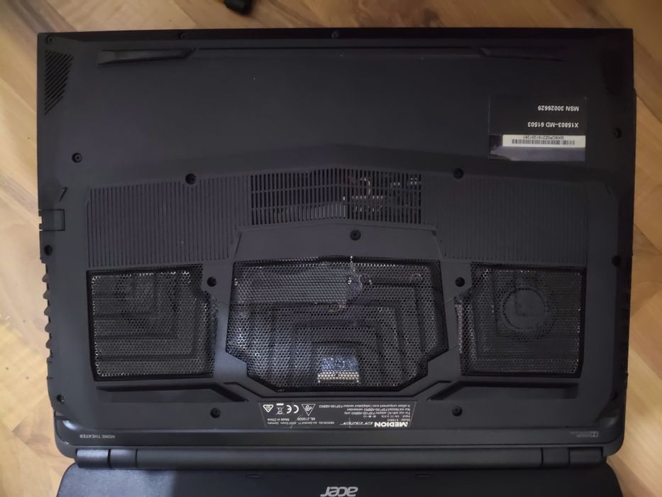 Medion erazar X15803  gaming i7 gen8