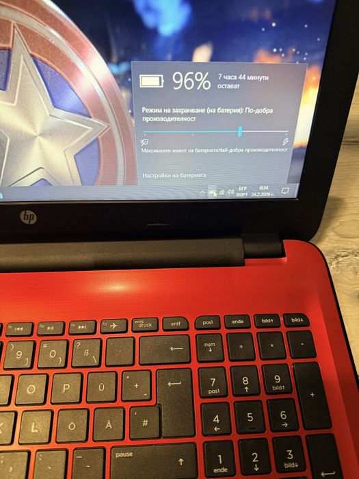 Hp 15-i3  6006u/8гб/250гб ссд