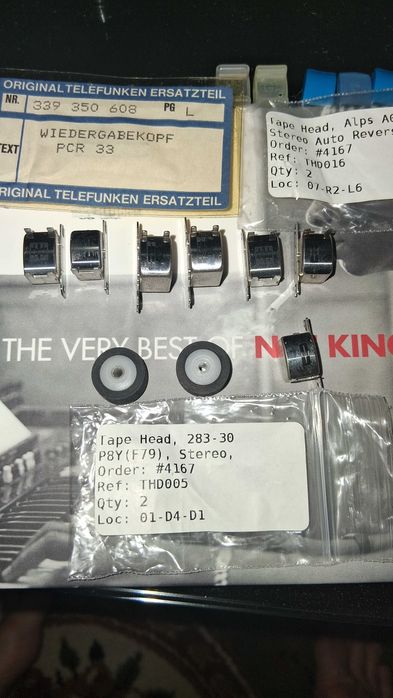Capete Redare Inregistrare Casetofon Walkman