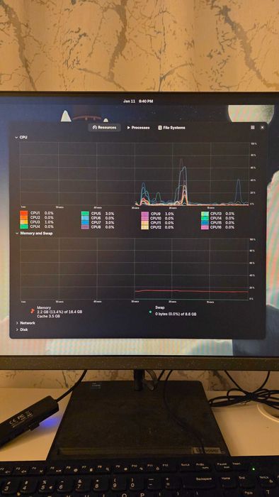 All in One PC Lenovo, 27 inch, Core i7-1260P, 16GB Ram, 1TB M.2