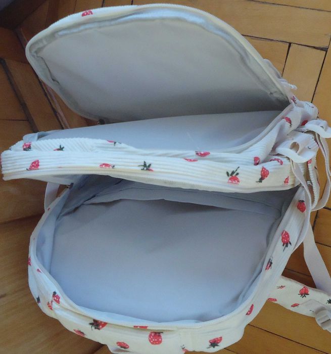 Раници - 2 броя - туристическа и велурена(кадифе)