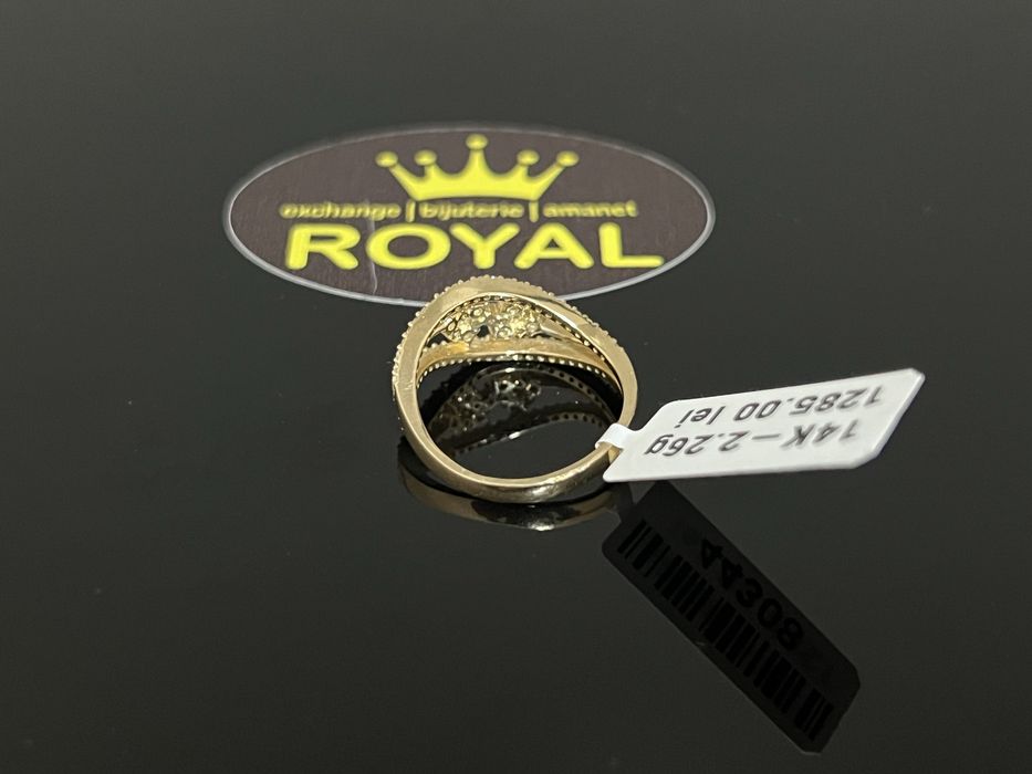 Bijuteria Royal CB : Inel dama aur 14k 2,26 grame