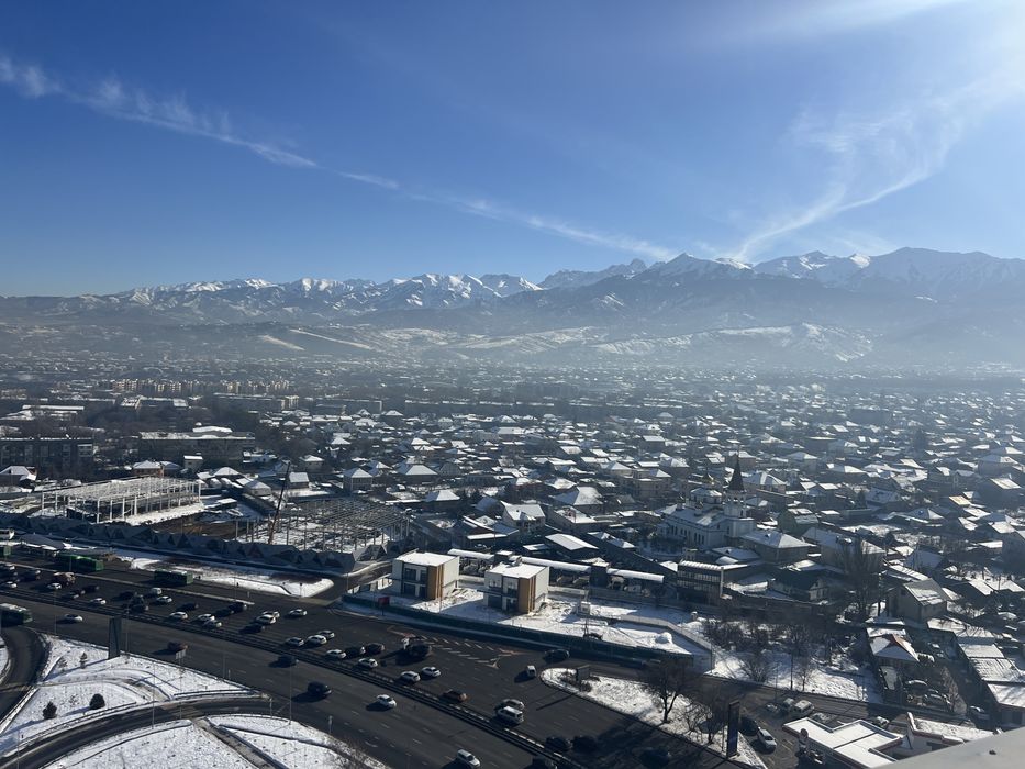 Мега, терраса, посуточно. ЖК Айгерим