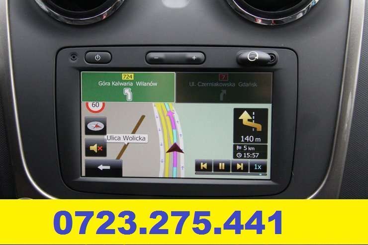 MEDIA NAV Gps Harti navigatie soft Dacia Logan MediaNav 2024