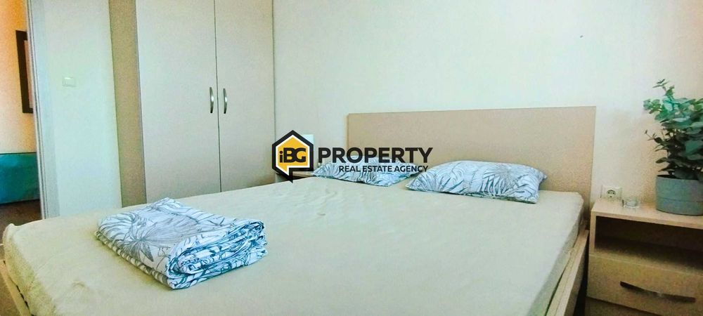 Двустаен апартамент с ниска такса поддръжка на 150 м. от плажа