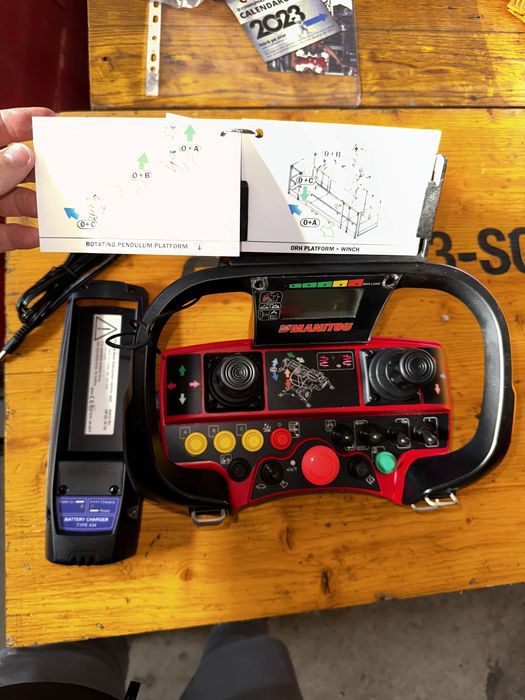 Telecomanda,Radio Control Manitou MRT MT încărcător telescopic