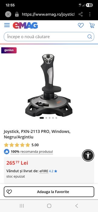 Joystick MAXX TECH