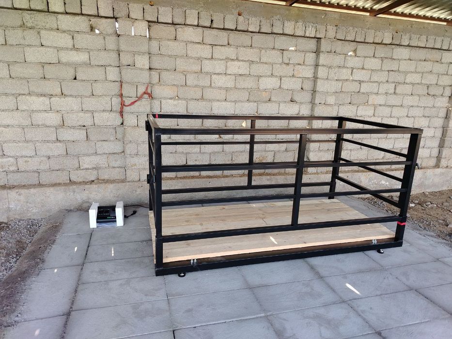 Chorva hayvonlarini olchedigan elektronika tarozilar