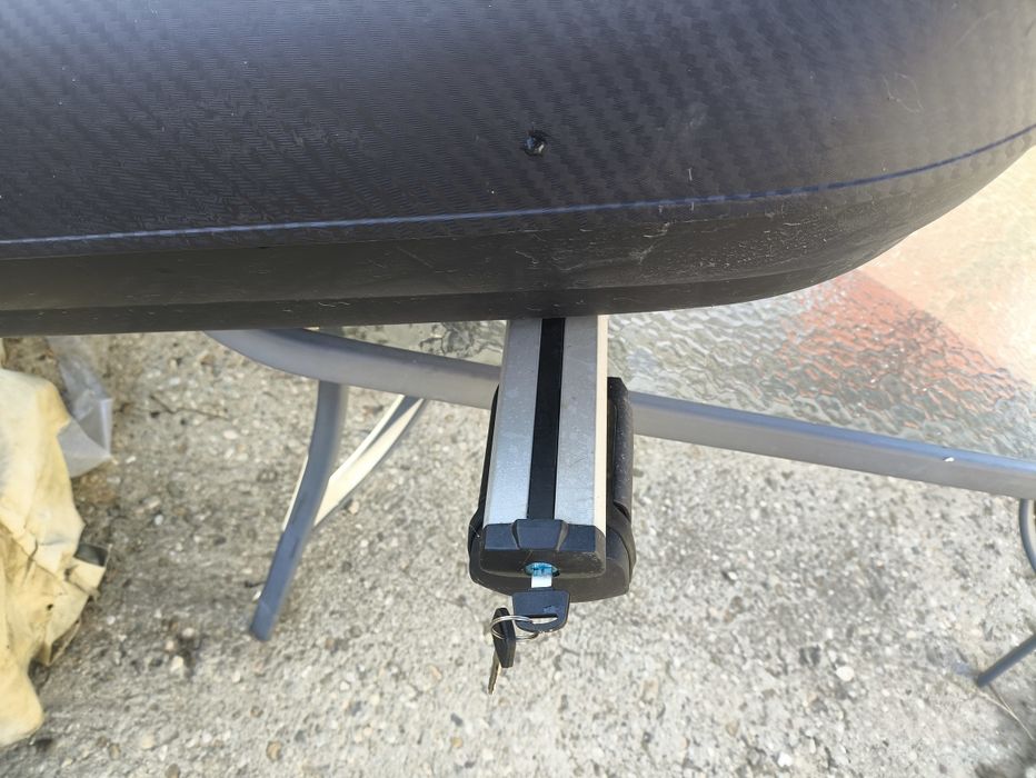 Куфар покрив за  автомобил с комплект напречни релси