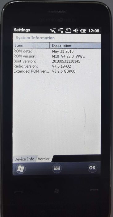 Garmin-Asus nuvifone M10 Black