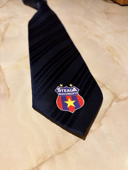 Cravata matase Bigotti Steaua Bucuresti