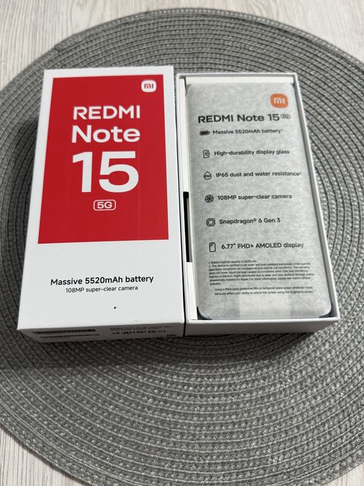 Xiaomi REDMI Note 15 - 5G!