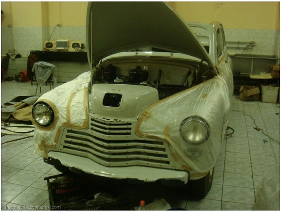 Хароший состояния кузов ГАЗ м20 пабеда кабролет.