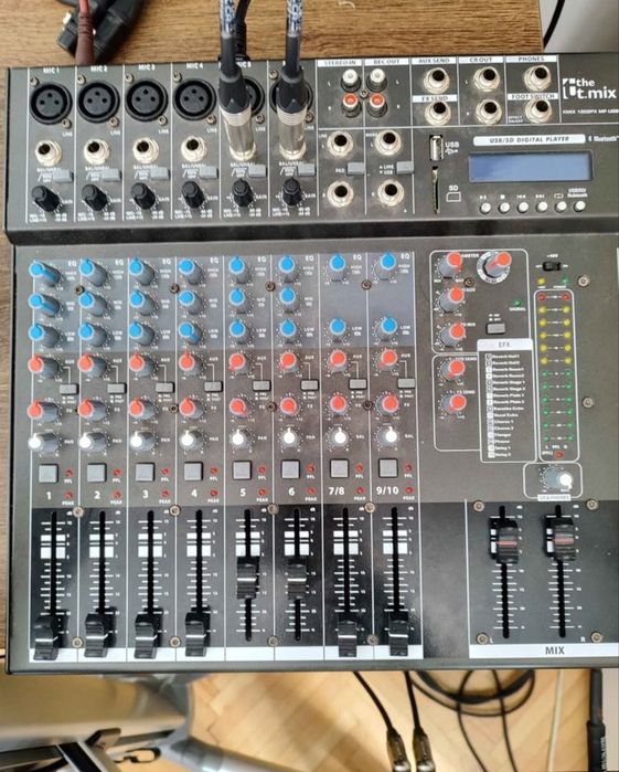 VAND URGENT mixer Thomann The t.mix 1202 FXMP USB Bluetooth