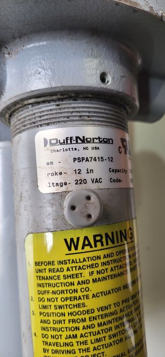 Actuator liniar Duff-Norton
