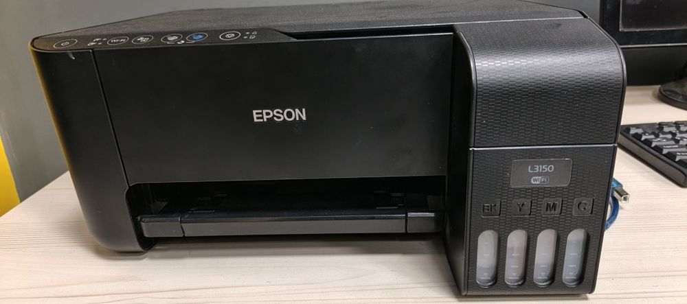 Epson L3150 rangli printer 3v1 Wi-Fi holati juda zo'r