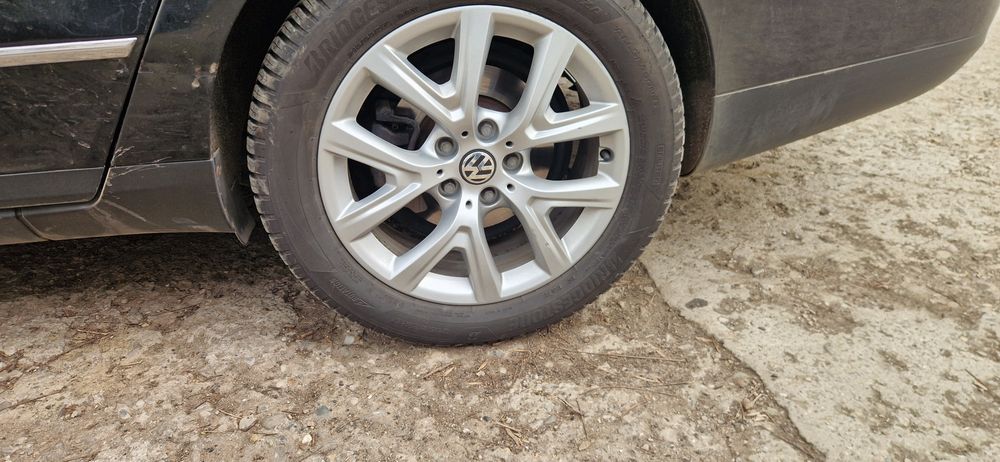 Jante Audi Volkswagen Bmw 5 x 112 R17 cu Senzori si anvelope  ca noi .