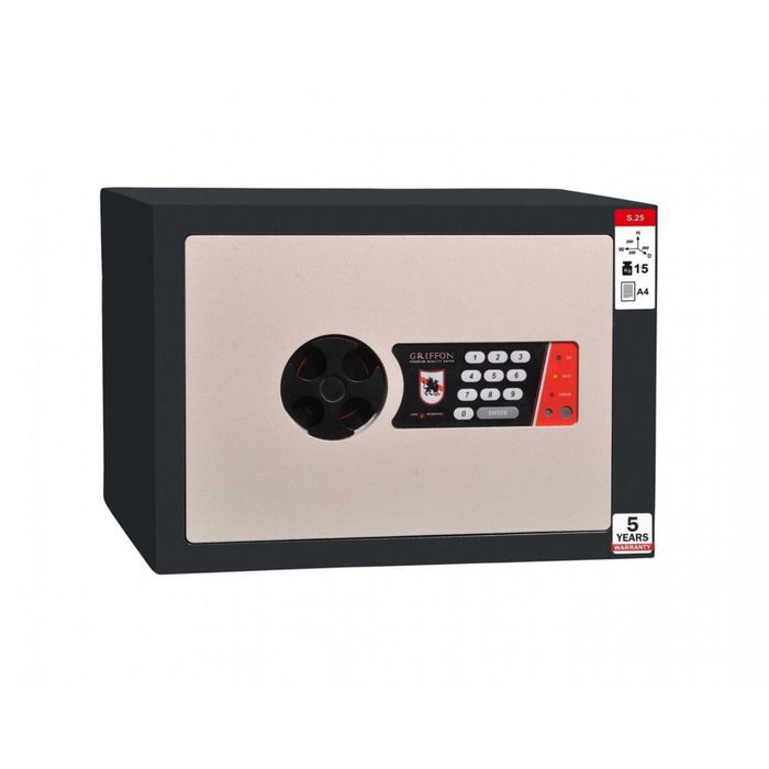 Сейф Griffon мебельный S.25.E  250x360x260 16кг Даставка бесплатная