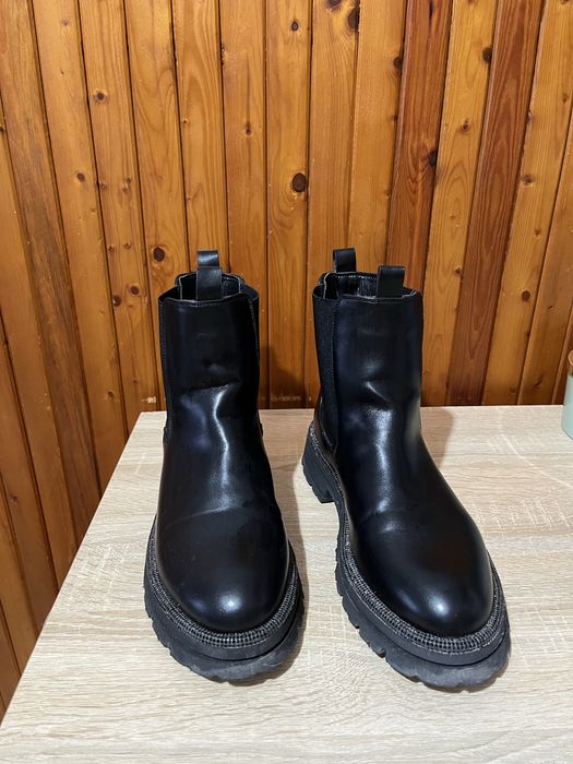 Дамски черни боти