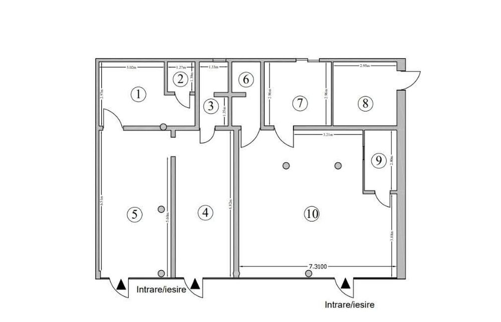 Spatiu comercial Alimentație publică si un Spațiu Cabinet stomatologic