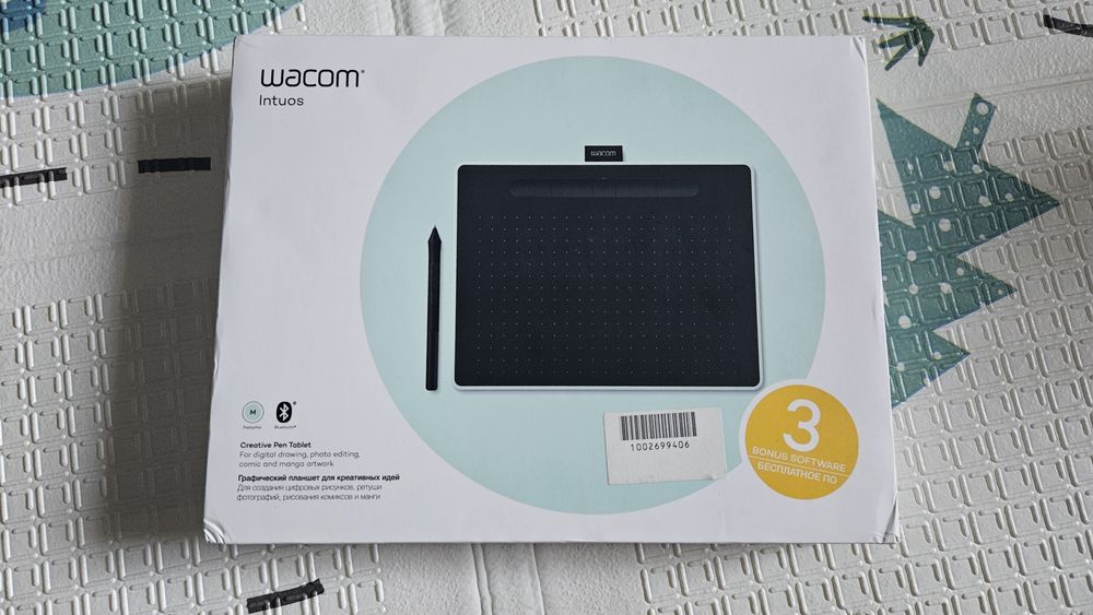 Tableta grafica Wacom intuos M pistachio