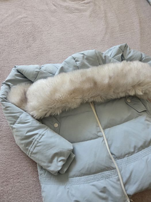 Светлосиньо зимно яке