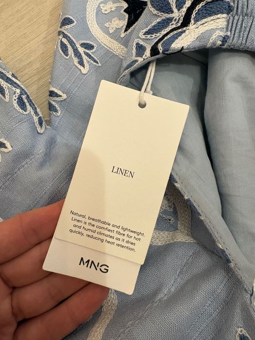 Ленена рокля Mango