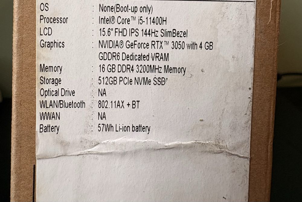 Продаю Acer Nitro 5 AN515‑57