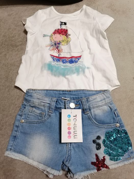 Детски Коплект - къси панталони и близка