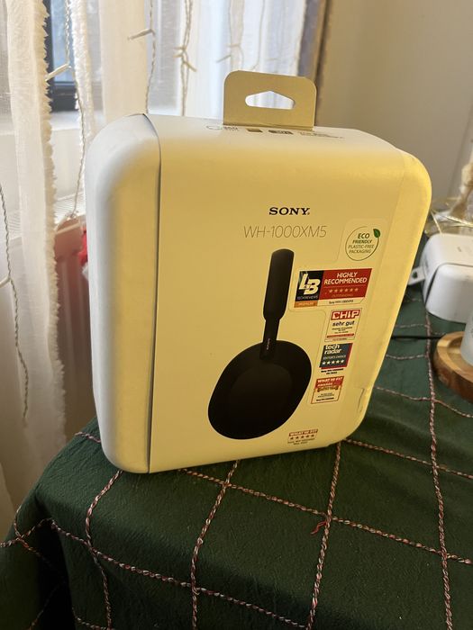 Casti SONY WH-1000XM5, Bluetooth, Over-ear,