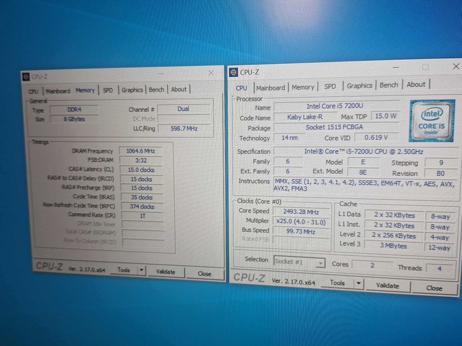 Medion Akoya – i5-7200U, 8GB DDR4, 120GB SSD + 1TB HDD