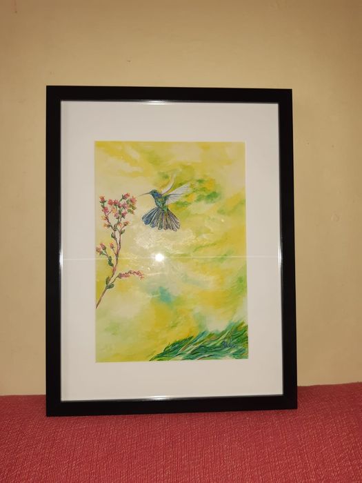 Tablou handmade - Pasare Colibri