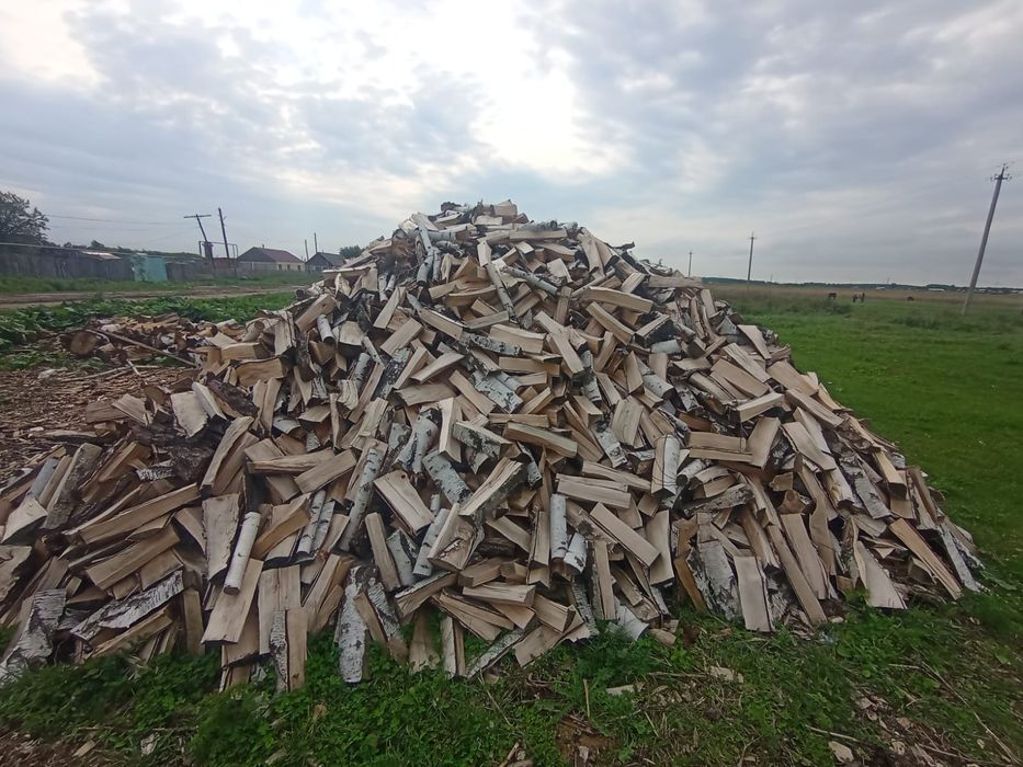 Дрова,береза колотые