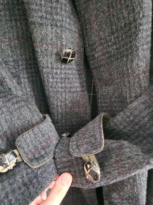 Palton vintage lana și mohair