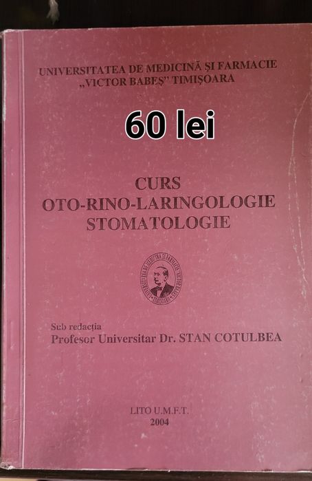 Carti stomatologie