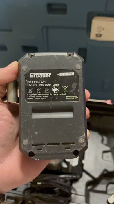 Винтоверт и Гайковерт Erbauer 18v