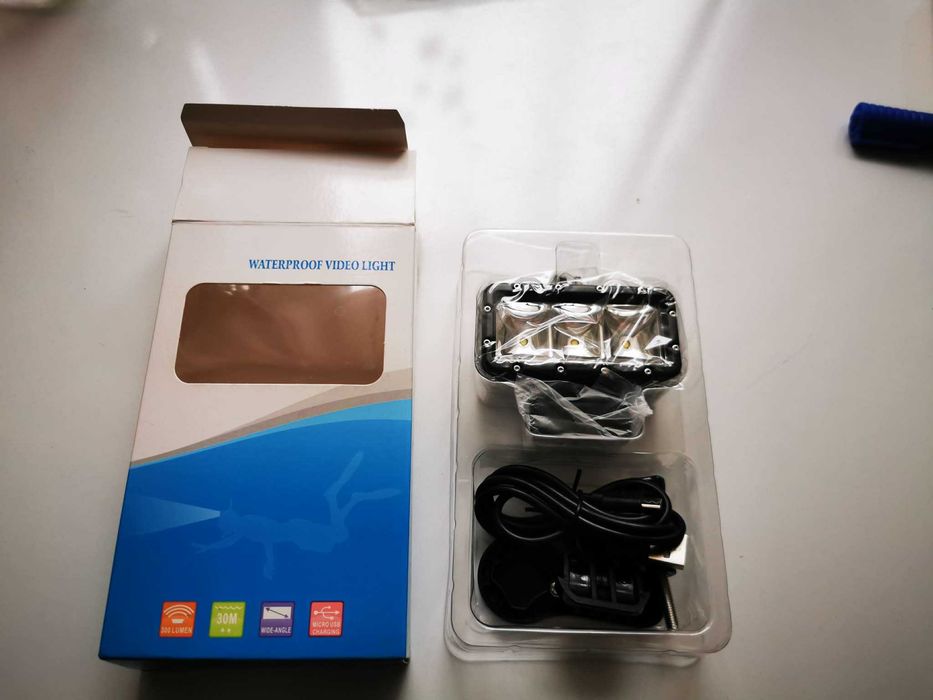 Lanterna scufundari camera actiune GoPRO Hero 13 12 11 10 9 8 7 5 apa